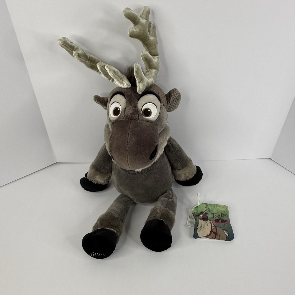 Disney Frozen Scentsy Buddy Sven Reindeer 21" Plush With Scent Pack